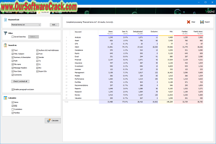 Excel Analyzer v3.4.3.9 PC Software with keygen