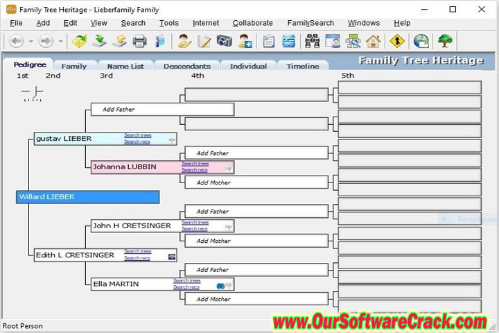 Family Tree Heritage Gold v16.0.119 PC Software with patch