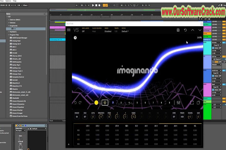 Imaginando VS Visual Synthesizer v1.3.3 PC Software with patch