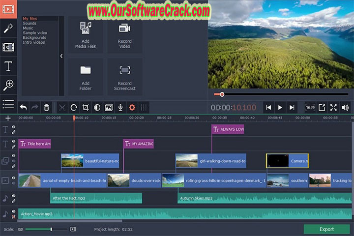 Movavi Video Editor Plus v22.4.1 PC Software with crack