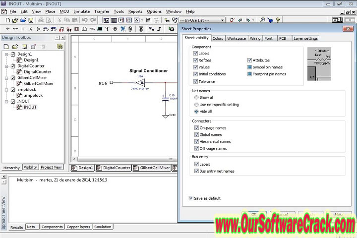 NI Circuit Design Suite v14.3 PC Software with keygen
