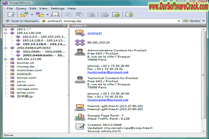 Smart Whois v5.1.294 PC Software with patch