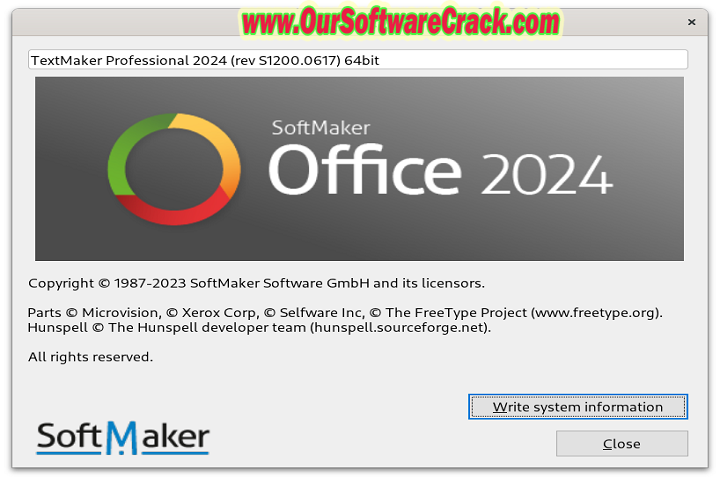 Soft Maker Office Professional 2024 PC Software with crack