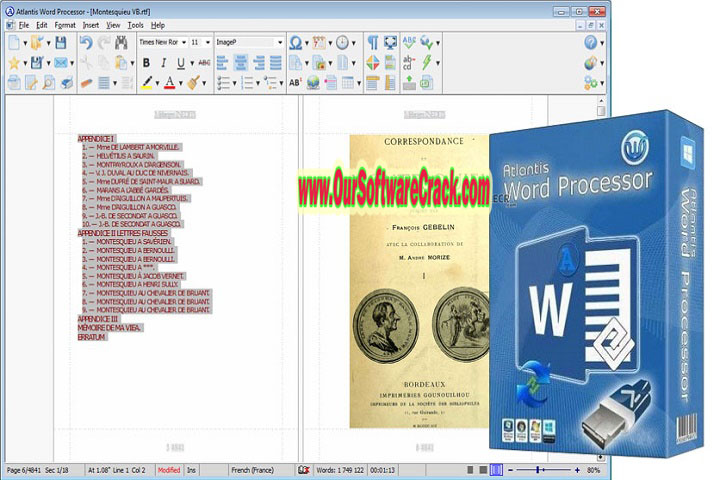 Atlantis Word Processor v4.3.10 PC Software with patch