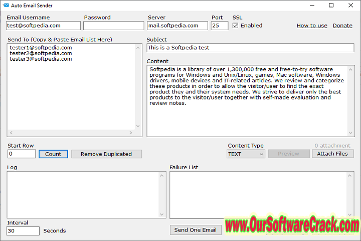 Auto Mail Sender v18.3.108 PC Software with crack