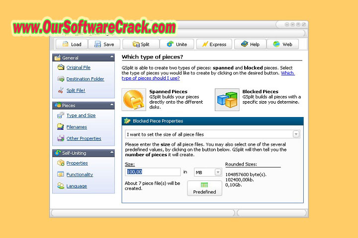 Big Text File Splitter v2.5 PC Software with patch
