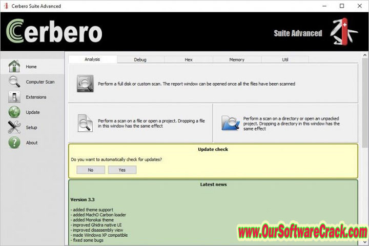 Cerbero Suite Advanced v5.0.0 PC Software with keygen
