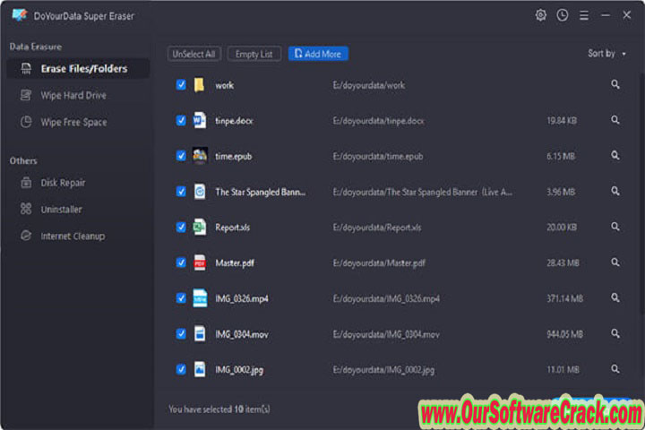 Do Your Data Super Eraser v6.8 PC Software with patch