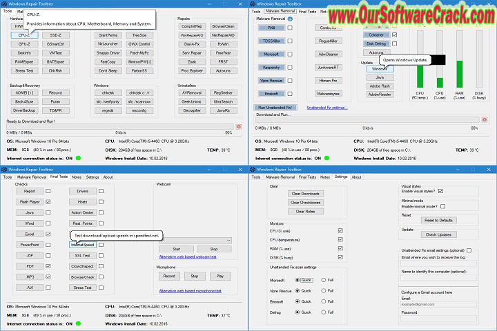 Dr Hardware 2024 v24.4.0 PC Software with patch