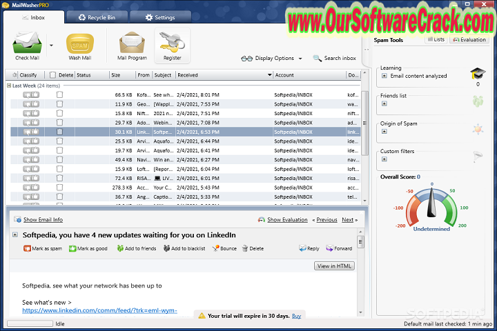 Fire trust Mail Washer Pro v7.12.68 PC Software with crack