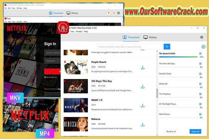 Kigo Netflix Video Downloader v1.8.2 PC Software with keygen