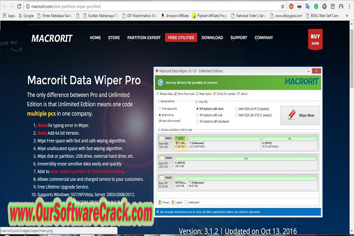 Macrorit Data Wiper v4.8.1 PC Software with crack