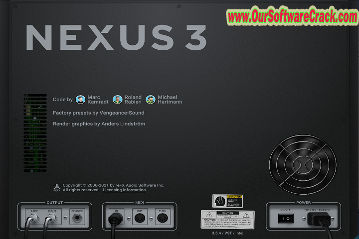 Nexus v3.4.4 PC Software with keygen