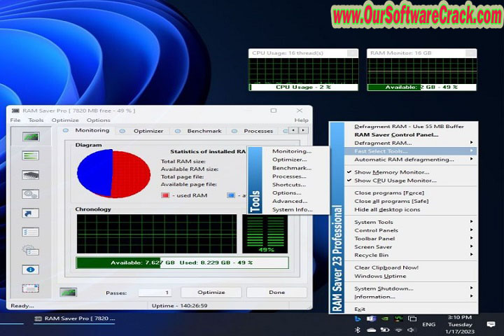 RAM Saver v22.5 PC Software with crack