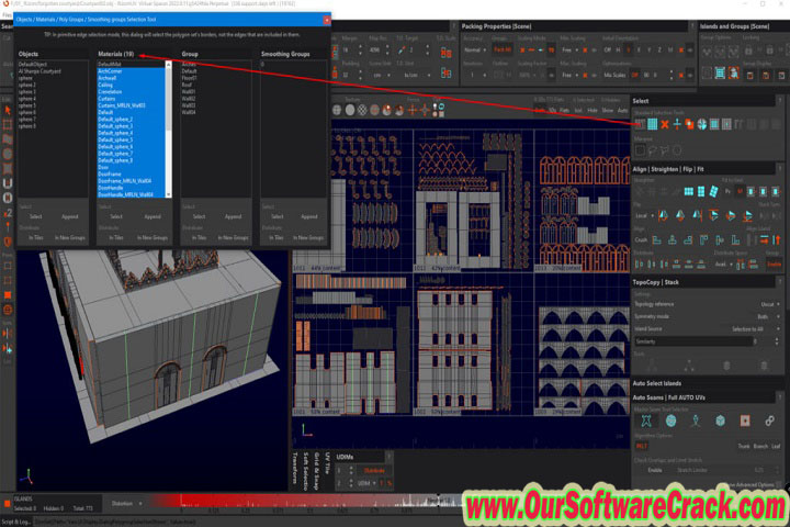 Rizom-Lab RizomUV Real Virtual Space v2022.1.57 PC Software with cracks