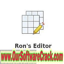 Rons Editor v2022.05.06.1632 PC Software