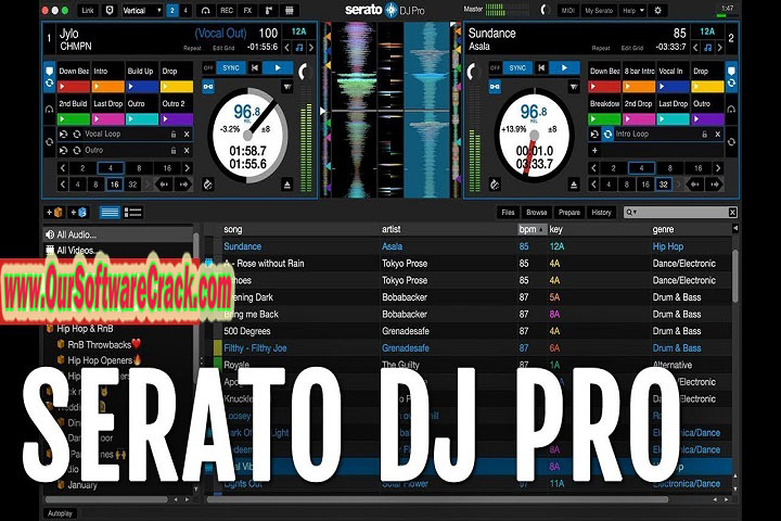 Serato DJ Pro v2.4.6 PC Software with patch