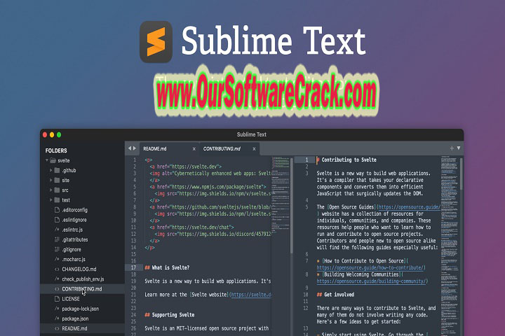 Sublime Text v4 PC Software with crack