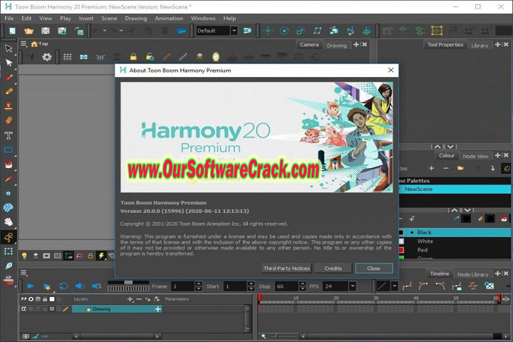 Toon Boom Harmony Premium v21.0.0 PC Software withy keygen