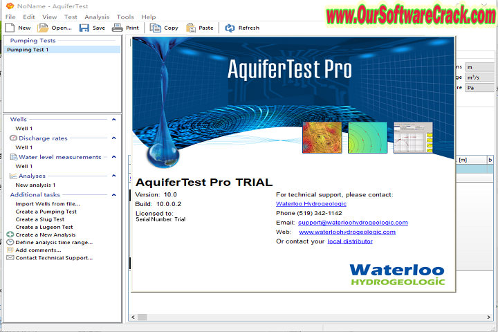 Waterloo Hydrogeologic Aquifer Test Pro v10.0.0.2 PC Software with patch