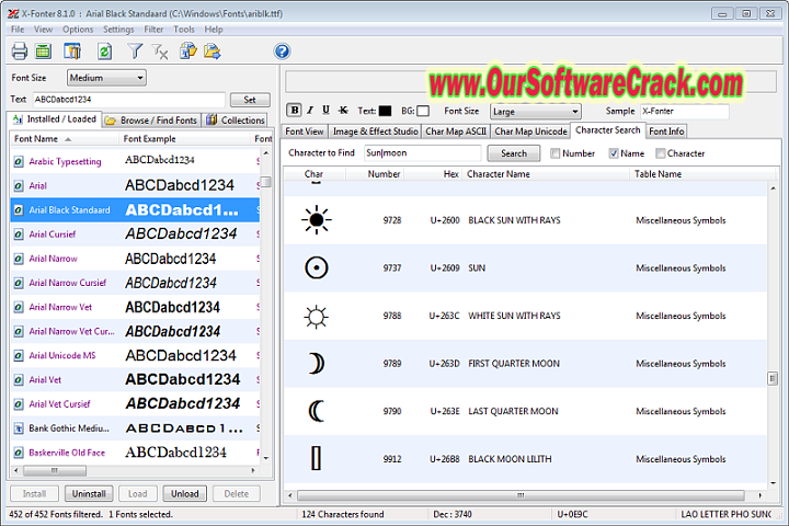 X-Fonter v10.0.1 PC Software with patch