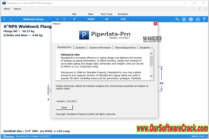 Zeataline PipeData Pro v14.0.00.7 PC Software with crack