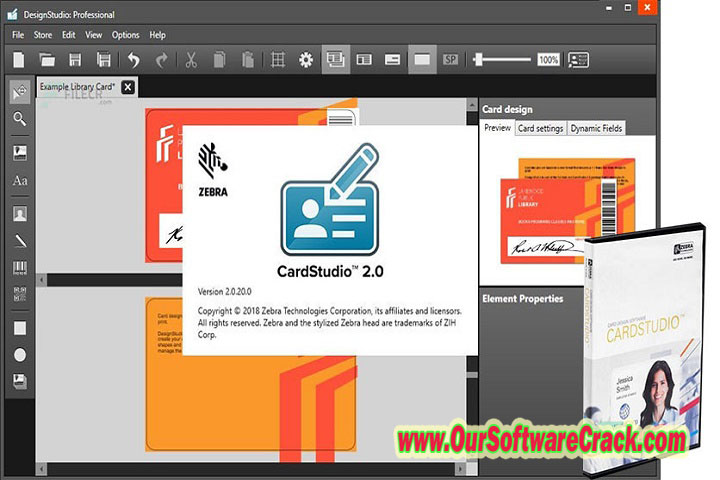 Zebra Card Studio Pro v2.5.4.0 PC Software with patch