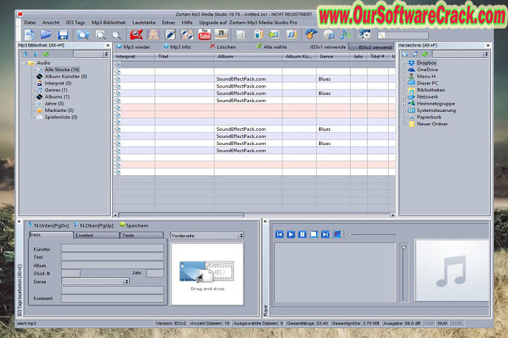 Zortam Mp3 Media Studio Pro v30.05 PC Software with keygen