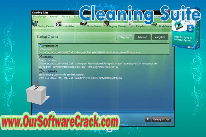 Cleaning Suite Professional v4.012 PC Software with keygen