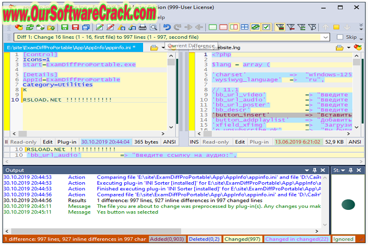 ExamDiff Pro Master Edition v15.0.1 PC Software with crack