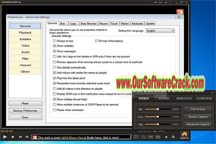 GOM Player Plus v2.3.94.5365 PC Software with patch