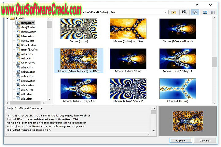 Ultra Fractal v6.05 PC Software with keygen