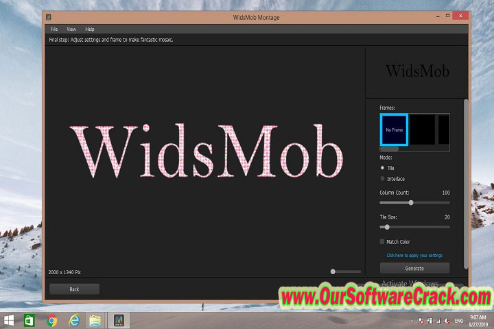 Wids Mob Montage v2.6.0.86 PC Software with keygen