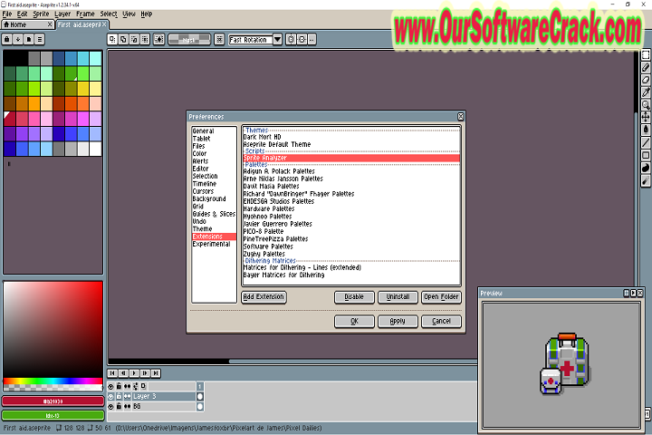 Aseprite v1.3.6 PC Software with crack