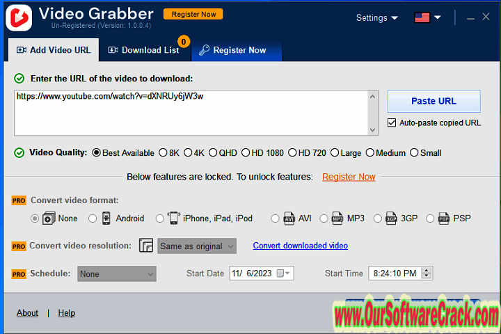 Auslogics Video Grabber v1.0.0.5 PC Software with crack