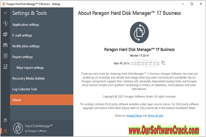 Paragon Hard Disk Manager 17 Business v17.20.14 PC Software with patch