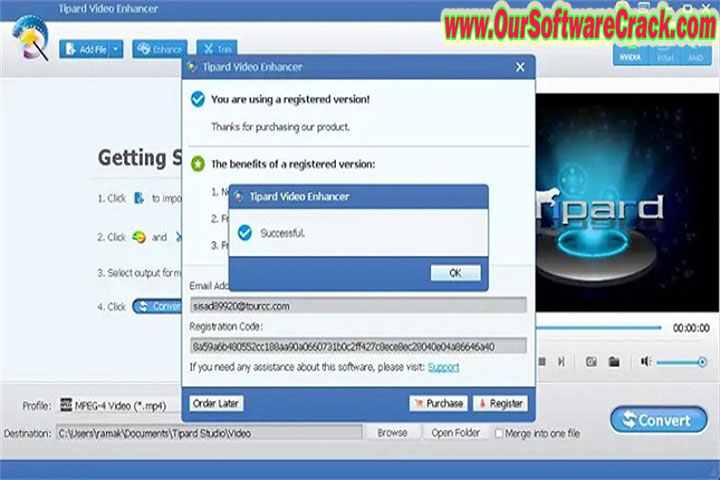 Tipard Video Enhancer v9.2.52 PC Software with keygen