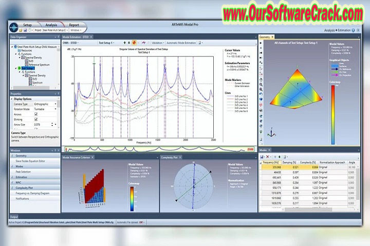 Artemis Modal Pro v8.0.0.3 (x64 bit) Software [Our software Crack]