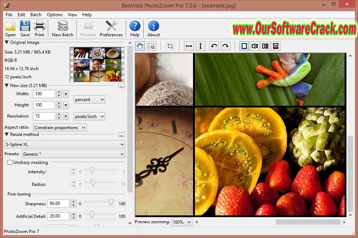 Benvista PhotoZoom Pro v9.0.2 Software PC