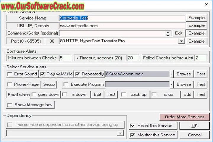 ElectraSoft First Alert Service Monitor v24.07.27 Software PC