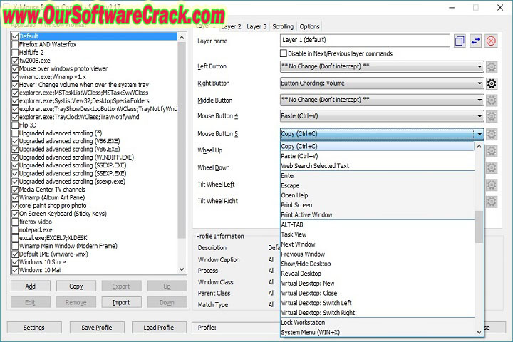 ElectraSoft Mouse Button Control v24.07.27 Software PC