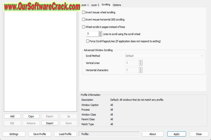 ElectraSoft Mouse Button Control v24.07.27 Software PC