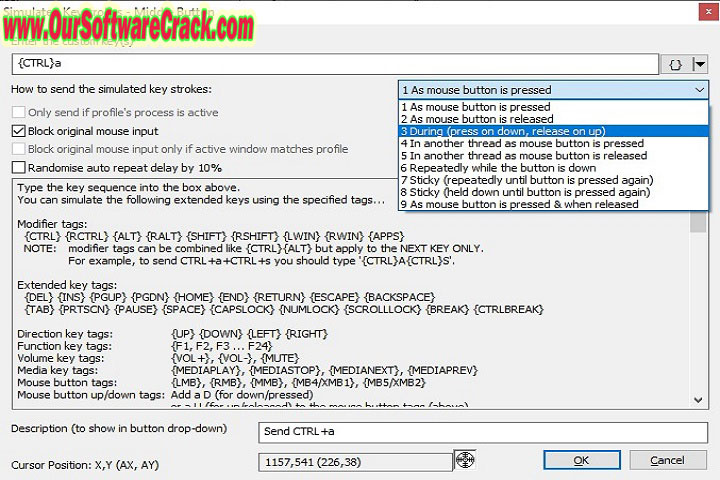 ElectraSoft Mouse Button Control v24.07.27 Software [OurSoftwareCrack.com]