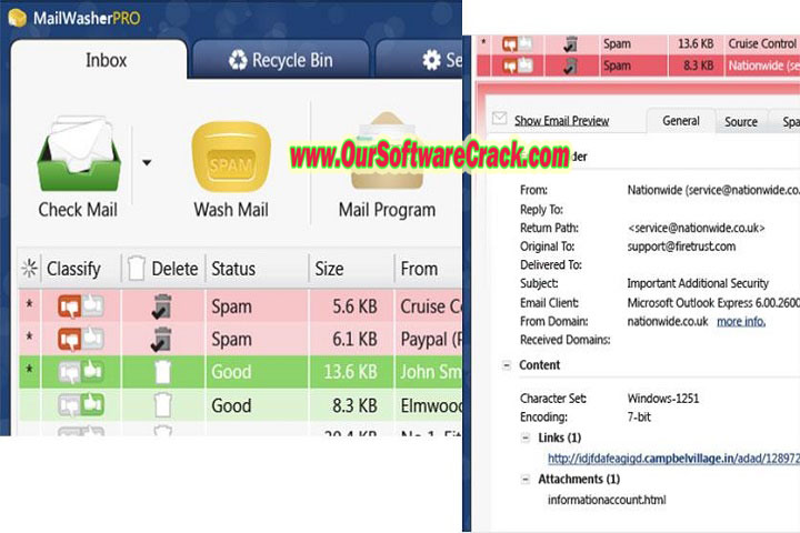 Firetrust MailWasher Pro v7.15.10 Software [OurSoftwareCrack.com]