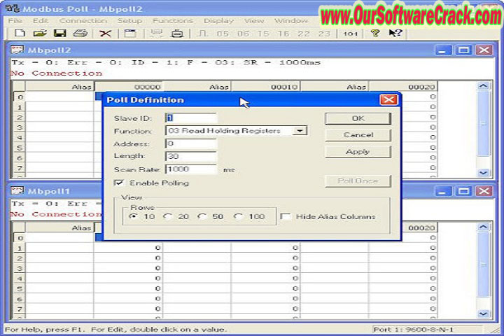 Modbus Poll v10.9.3.2266 (x64 bit) Software Our Software Crack PC