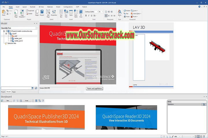QuadriSpace Document3D v2024 SP0 (x64 bit) Software Our Software Crack