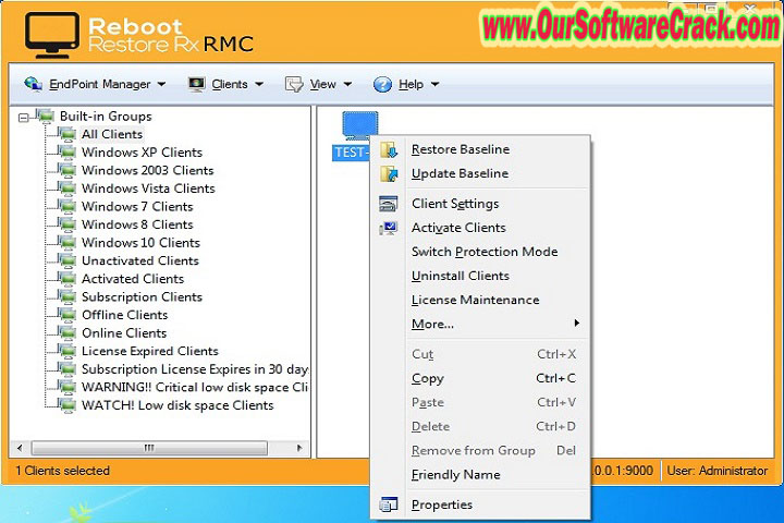 Reboot Restore Rx Pro v12.7 Software Our Software crack PC