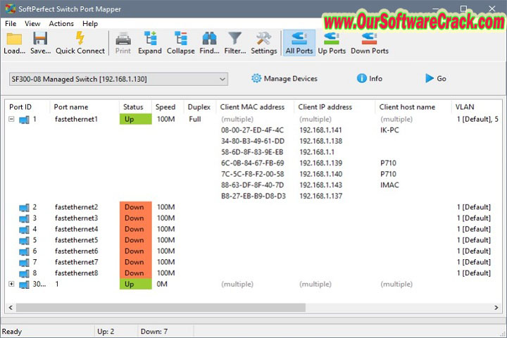 SoftPerfect Switch Port Mapper v3.1.9 Software Our Software Crack PC