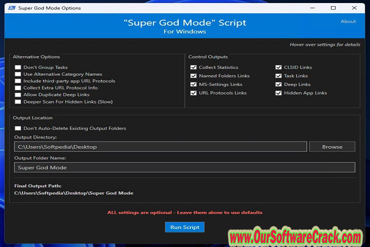 Super God Mode v1.2.0 Software Our Software Crack