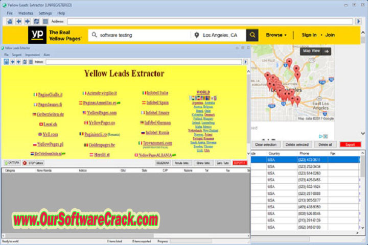 Yellow Leads Extractor v9.1.2 Software Our Software Crack PC